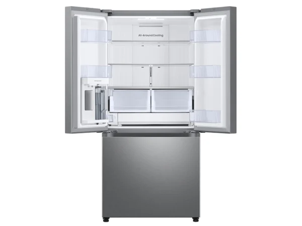 25 cu. ft. 33" 3-Door French Door Refrigerator with Beverage Center™ in Stainless Steel - Image 5
