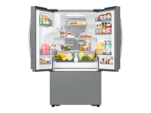 31 cu. ft. Mega Capacity 3-Door French Door Refrigerator with Four Types of Ice in Stainless Steel - Image 3